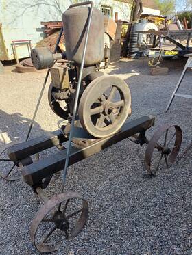 87844 Novo Flywheel Engine 1 1/2 Hp 1924 - Nice Runner
