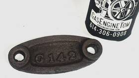 G142 Reid Water Jacket Cleanout Cover For Oilfield Engine 2 Hole Mount