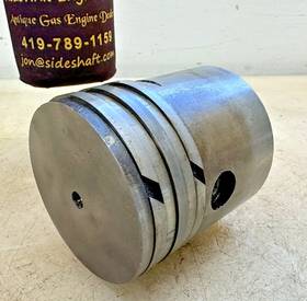 Ab112 Sandwich Ab103 Piston With Rings For A 1-1/2hp Junior Gas Engine Hit And Miss