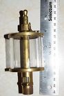 33a-2 Steam Hit Drip Lubricator Brass Oiler Antique Detroit Engine Essex