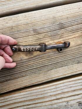 E5563f Stover Detent Arm For Ke Hit And Miss Gas Engine Part No E5563f Stover Detent Arm For Ke Hit And Miss Gas Engine Part No