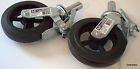 Swivel Wheels750lb 8 Caster Locking Metaltech 2pc " Scaffold Lot Swivel Wheels750lb 8 Caster Locking Metaltech 2pc " Scaffold Lot