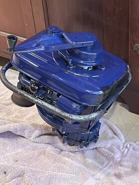 200234 Tecumseh 209234 Rare Engine Model Lav25 - Vertical Shaft Spring Start Motor Runs