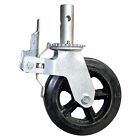 Titan 8 Rubber Scaffold Caster Wheels W Locking Brakes 1-3 Stem 500 Lbs Capacity 852672832270 Titan 8 Rubber Scaffold Caster Wheels W Locking Brakes 1-3 Stem 500 Lbs Capacity 852672832270