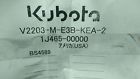 V2203-m-e3b-kea-2 V2203-m Kubota Diesel Engine E3b-kea-2 V2203-m-e3b-kea-2 V2203-m Kubota Diesel Engine E3b-kea-2