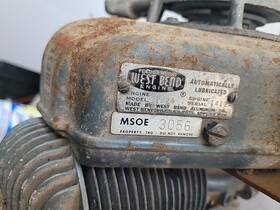 West Bend 37824 Featherweight Engine Msoe Lab # 3056 Mo 37824. Loose