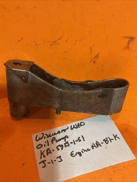 Aa-81-k Wisconsin Ka59b Genuine Oem Used Engine Oil Pump And Screen J1-3