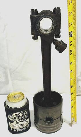 A11-126 Witte Piston And Connecting Rod 2hp Type B Old Hit Miss Engine