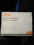 Top Quality Hdx (2-PACK) Sawhorse Brackets/steel Construction/new In Box. Fixed Price $20.00.