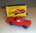 Matchbox Lesney Jeep Gladiator Pick Up Truck #71 Red W/ Exide Batteries Nm. Fixed Price $39.95.