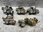 Vintage Zenith Updraft Carburetors, Used Lot Of L51E. L806, 12553, LZ63-11. Fixed Price $199.00.
