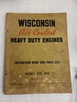 Wisconsin Air Cooled Heavy Duty Engines Model Acn Bkn Instruction Parts MM-270-C. Fixed Price $8.99.