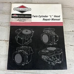 Briggs & Stratton Twin Cylinder "l" Head Repair Manual. Fixed Price $18.00.
