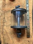 Detroit Lubricator Co Drip Oiler With Glass Reservoir Canister. Fixed Price $65.00.
