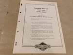 Briggs & Stratton Illustrated Parts List Model Series 84502, 85502. Fixed Price $14.99.