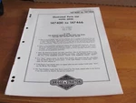 Briggs & Stratton MS-5462-106 Models 147400-147466 Parts List. Fixed Price $9.99.