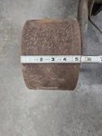 Cast Iron Flat Belt Pulley With Mounting Bracket Hit Miss Engine Farm Tractor. Fixed Price $99.99.