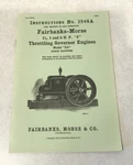 1919 Fairbanks-morse Governor Engines Instructions No. 2548A Manual Bosch. Fixed Price $12.99.