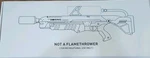 The Boring Company Not Flamethrower Original Box. Fixed Price $1269.00.