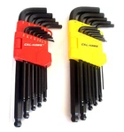 26PC Calhawk Allen Ball Point End Long Arm Hex Key Wrench Set Sae & Metric. Fixed Price $18.99.