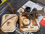 Vintage 1968 Briggs And Stratton Carburetor, Gas Tank, Air Cleaner Throttle. Fixed Price $90.00.