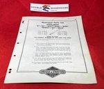 Briggs Stratton Illustra Parts List Model 8FBC 8FBP 88P 8R6 MS-3771-41. Fixed Price $19.99.