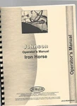Johnson Iron Horse Engine Operators Owners Manual 1935. Fixed Price $26.99.