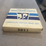 Nos Wisconsin DR53 Standard Ring Set HS-7D. Fixed Price $23.95.