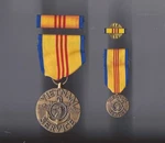 Merchant Marine Vietnam Service Award Medal With Mini Ribbon Bar And Lapel Pin. Fixed Price $19.99.