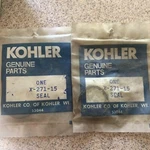 Genuine Kohler X-271-15 Seal Oem New (lot Of Two). Fixed Price $14.99.