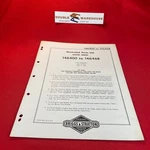 Vintage Oem Briggs Stratton Illustrated Parts List 170700-170706 MS-5674-102. Fixed Price $14.99.
