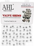 Ahl Adjustable Valve Shim Kit 9.48MM O.d. 1.20MM-4.00MM Thick For 52PCS. Fixed Price $53.44.