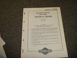 Briggs & Stratton Model Series 320420-320428 Engine Illustrated Parts Manual Xz. Fixed Price $70.56.