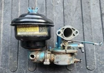 1967 Wisconsin S-7D Engine Gravity Feed Zenith Carburetor Oil Bath Air Cleaner. Fixed Price $90.00.