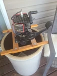 Antique Kick Start Wmb Briggs Stratton Aircooled Gas Engine. Parts Or Repair.. Fixed Price $150.00.