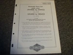 Briggs & Stratton Model Series 144400-144453 Engine Illustrated Parts List Xz. Fixed Price $70.56.