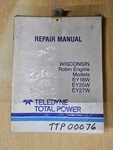 One Wisconsin Robin Engine Models EY18W EY25W EY27W Repair Manual. Fixed Price $22.10.