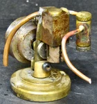 Tiny Marine Live Steam Engine (comparable To Stuart St) - Air Tested # 0915A. Fixed Price $89.00.