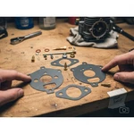 Carburetor Rebuild Kit With Gaskets For Flo-jet 2-PIECE, Fits Briggs & Stratt.... Fixed Price $21.99.
