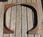 1952 1953 1954 Vintage Ford Front Fender Wheel Openings Original Custom. Fixed Price $199.00.