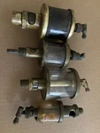 Michigan,gits,glass Brass Oiler,vintage Hit-miss-engine Steam Tractor.lube 4 Lot. Fixed Price $89.99.