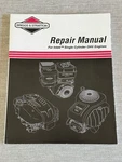 Briggs & Stratton Repair Manual Intek Single Cylinder Ohv Engines Book. Fixed Price $17.00.