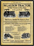1916 Lauson Tractors & Gas Engines New Metal Sign: Large Size - 12 X. Fixed Price $34.88.