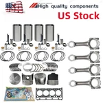 V2003 Overhaul KIT+4PCS Connecting Rod For Kubota Engine Bobcat 753 763 773 S185. Fixed Price $569.05.