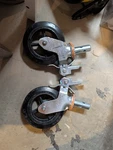Metaltech Scaffold Heavy-duty Caster With Foot Brake, 8IN., Model# M-MBC8, 2PK. Fixed Price $90.00.