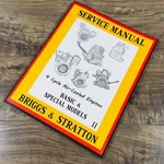 Briggs Stratton 80131 80151 80301 80331 80351 60501 60701 Engine Service Manual. Fixed Price $11.97.