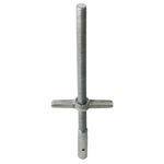 Metaltech Scaffold Leveling Jack, Steel, Zinc Plated M-MBSJS24. Fixed Price $53.62.