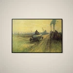 Frederick Gordon Crosby Bullet-shaped La Jamais Content, Never Happy Print. Fixed Price $99.00.