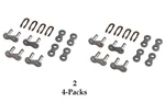 Countyline TCL50-4PKTS Carbon Steel Connecting Chain Links Size 50, 8-PC, New 5B. Fixed Price $15.62.