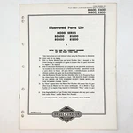 1973 Briggs & Stratton 80600 81600 80800 81800 Illustrated Parts List Vintage. Fixed Price $9.99.